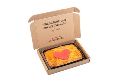 Oma's Brievenbus Valentijnsdag Hartjes Boterkoek